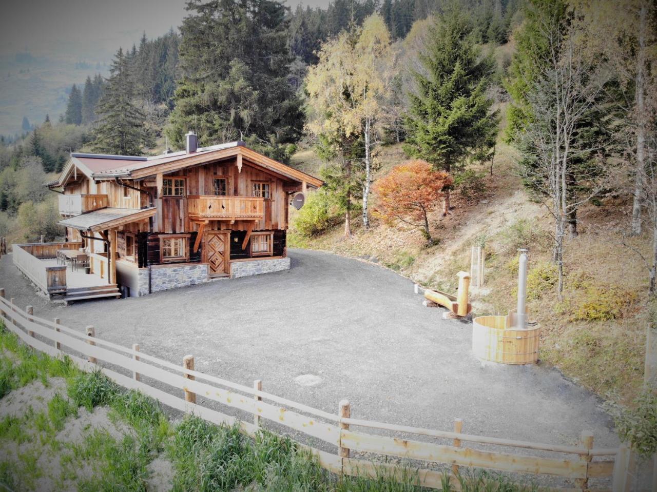Almhuette Lengau Villa Saalbach-Hinterglemm Exterior foto